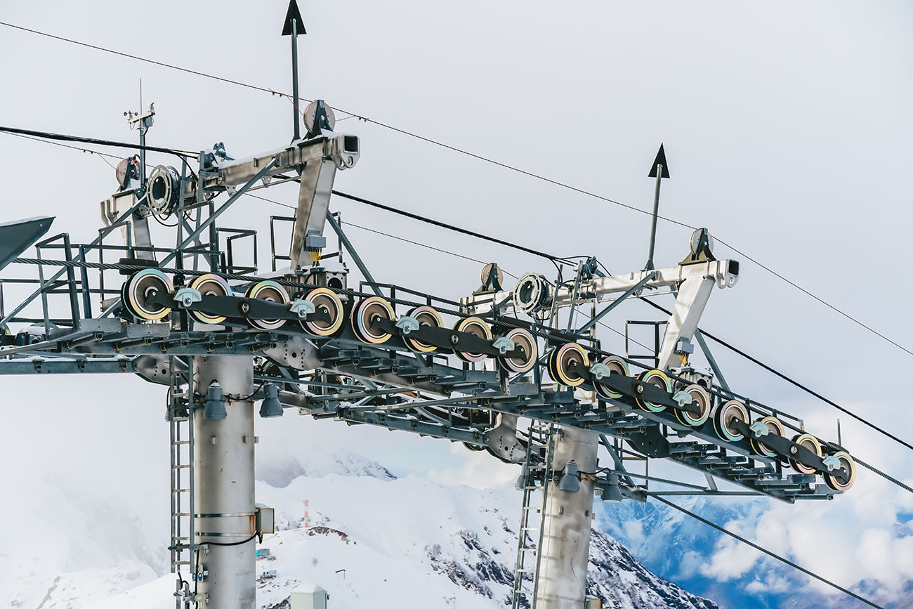Tram Tower for Ski Lift